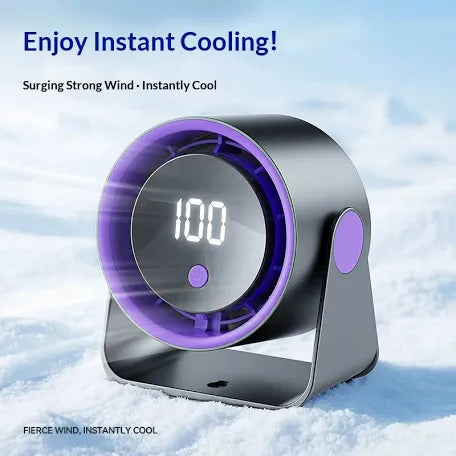 Portable Touchscreen Fan (Rechargeable)